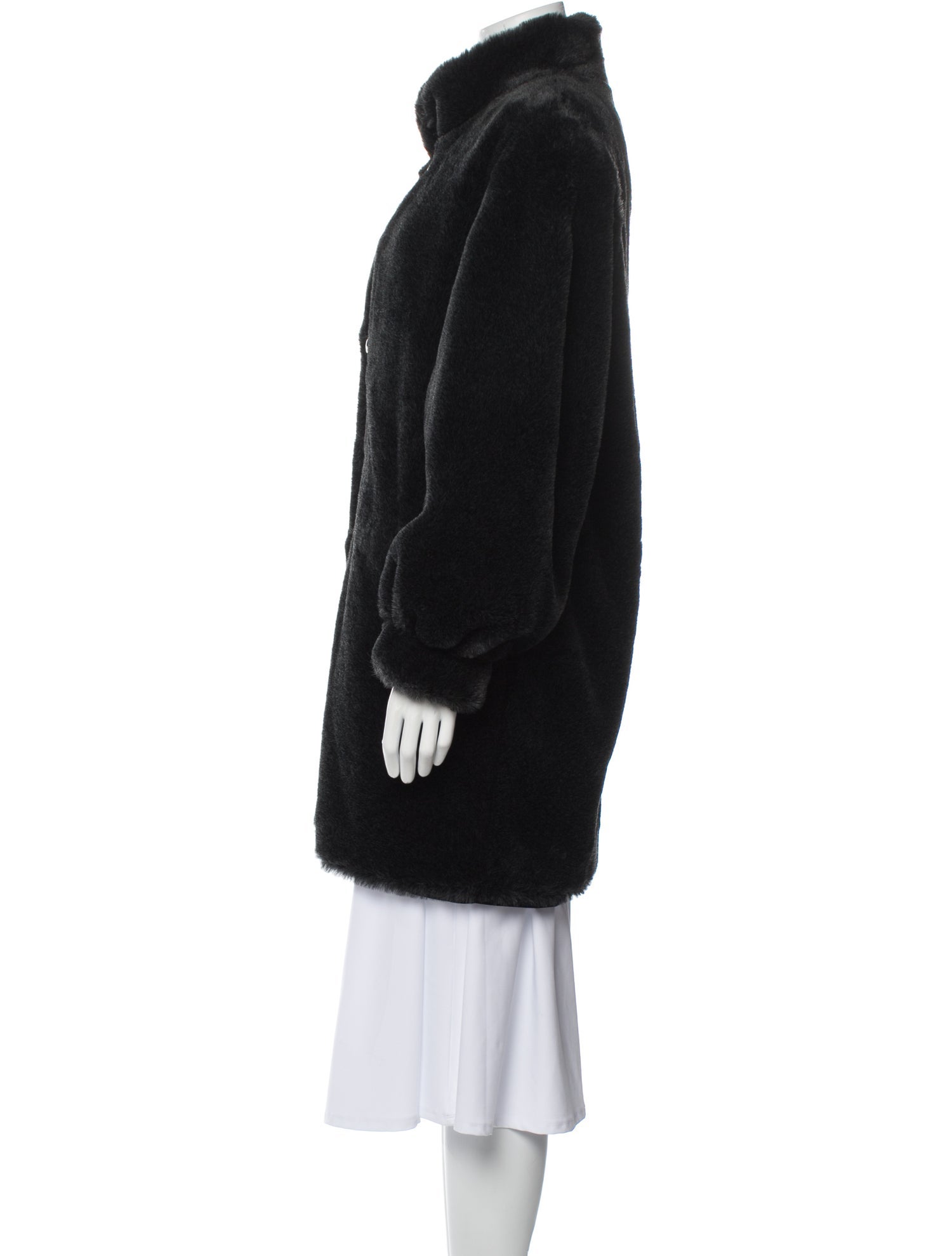 St. John Faux Fur Coat