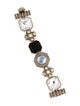 St. John Faux Pearl & Crystal Station Bracelet