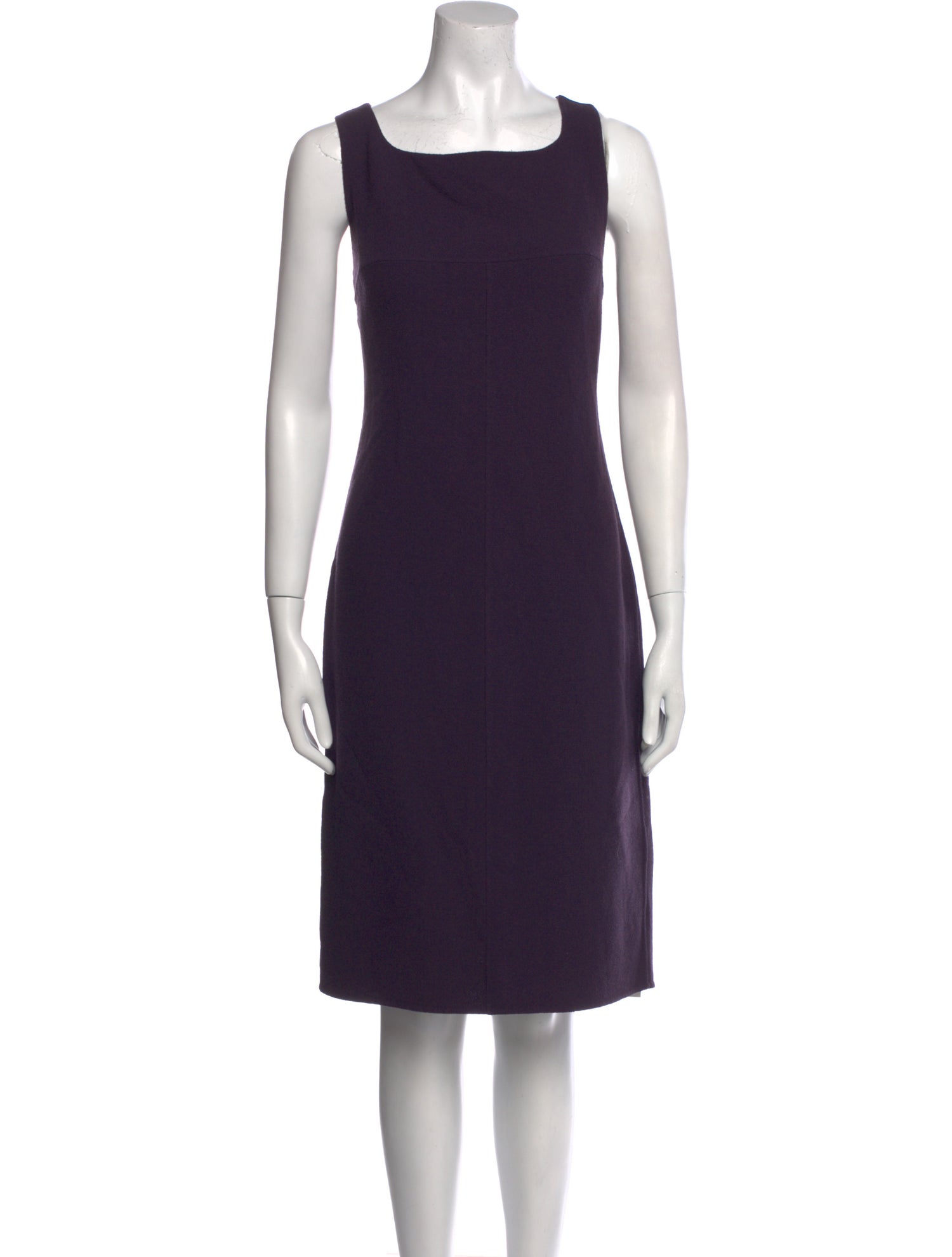 St. John Wool Knee-Length Dress