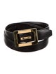 St. John Skinny Leather Waist Belt