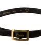 St. John Skinny Leather Waist Belt