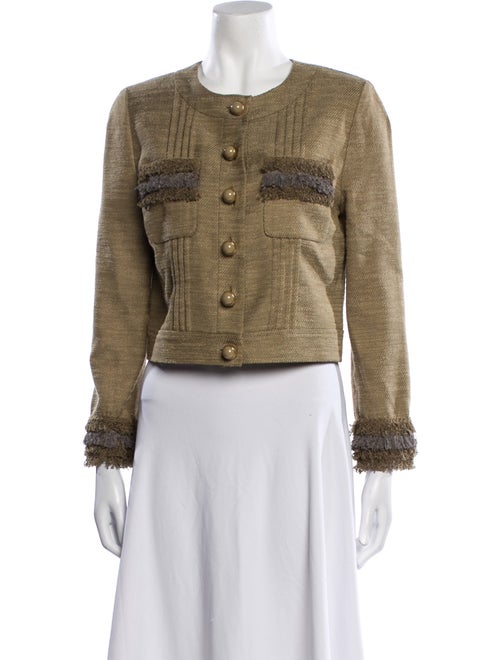 St. John Tweed Pattern Bolero