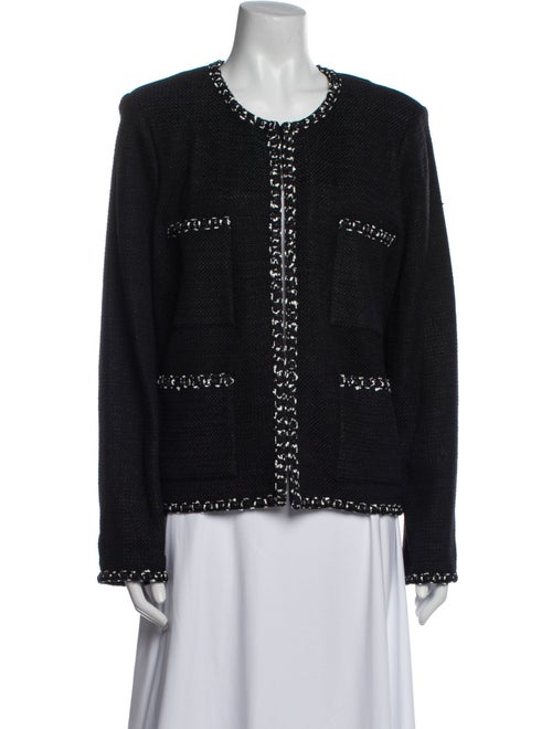 St. John Tweed Pattern Evening Jacket