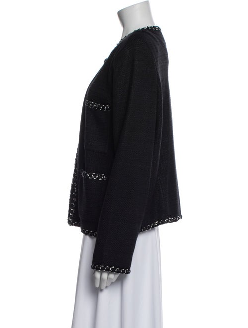 St. John Tweed Pattern Evening Jacket