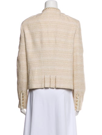 St. John Tweed Pattern Evening Jacket