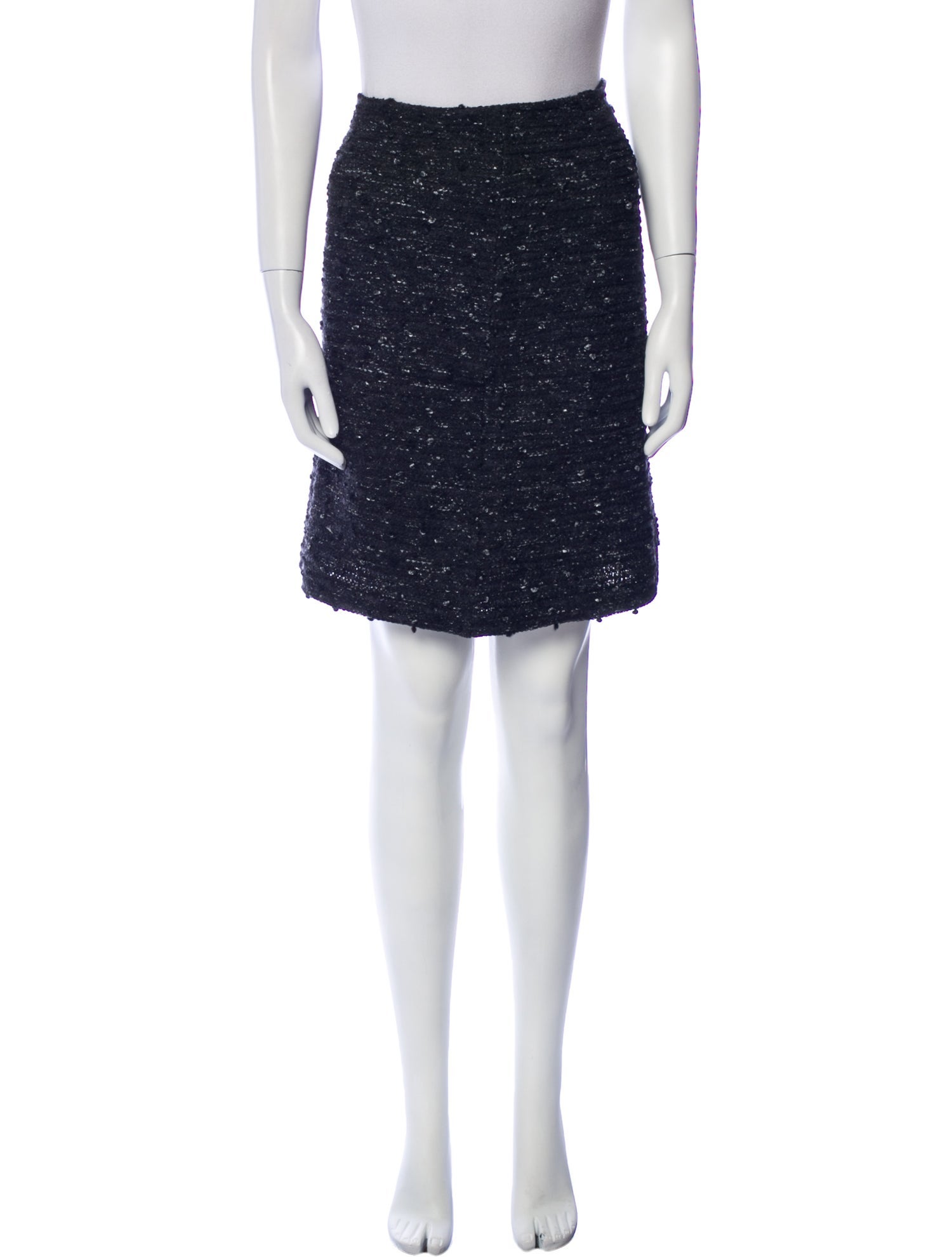 St. John Wool Knee-Length Skirt