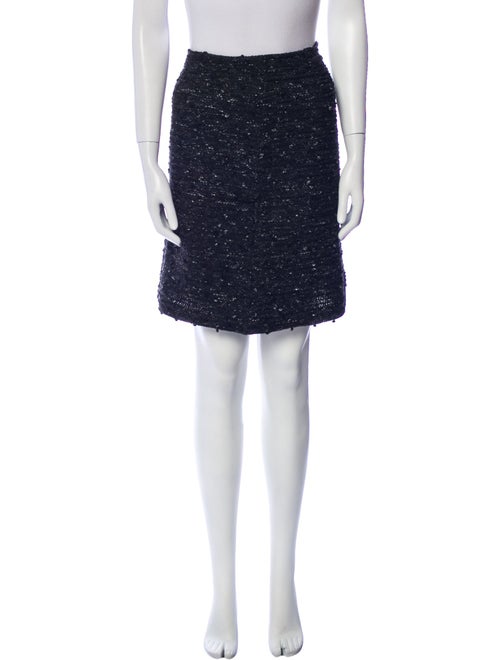 St. John Wool Knee-Length Skirt