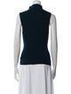 St. John Wool Mock Neck Sweater