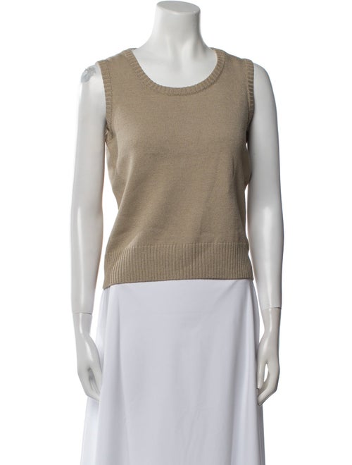 St. John Scoop Neck Sweater