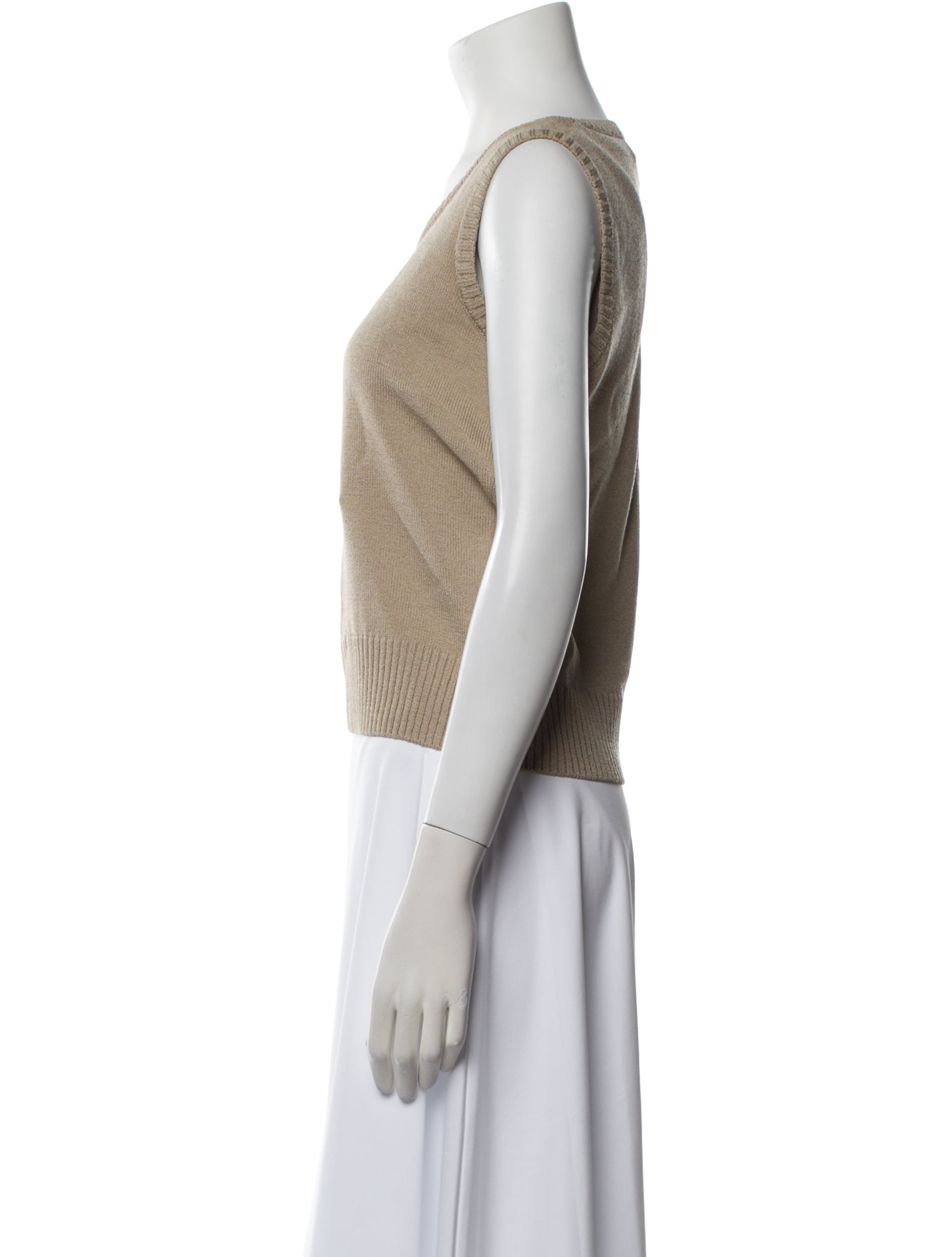 St. John Scoop Neck Sweater