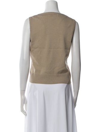 St. John Scoop Neck Sweater
