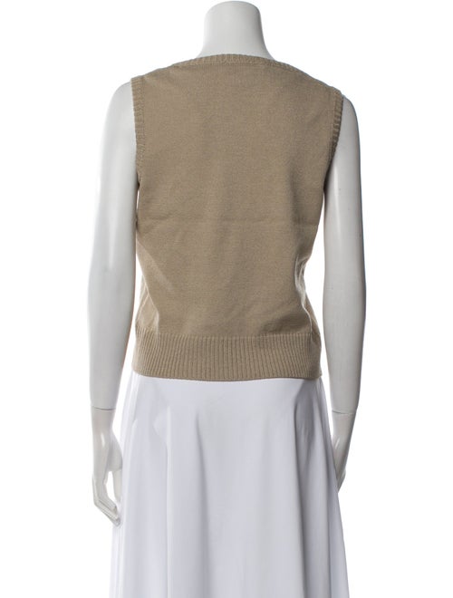St. John Scoop Neck Sweater
