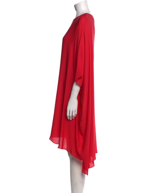 St. John Silk Knee-Length Dress