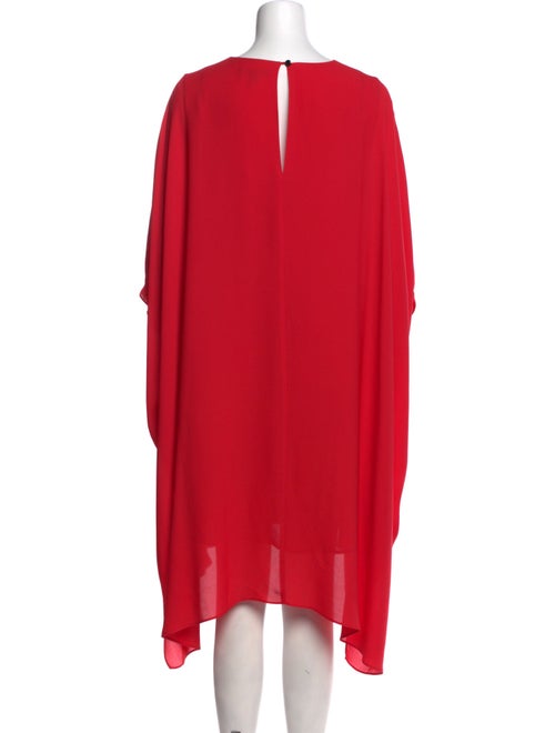 St. John Silk Knee-Length Dress