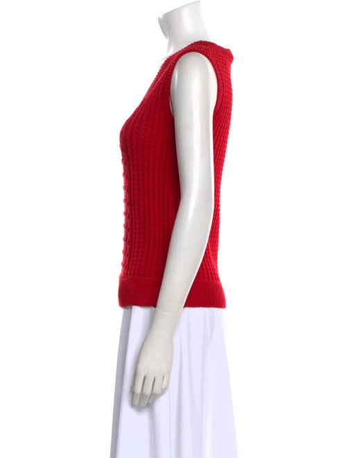 St. John Wool Scoop Neck Sweater