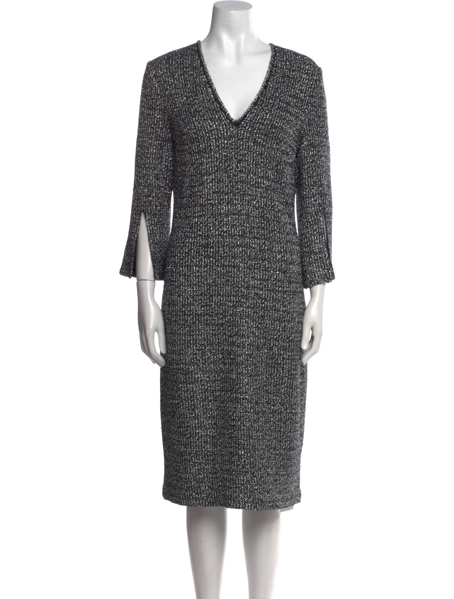 St. John Wool Midi Length Dress w/ Tags