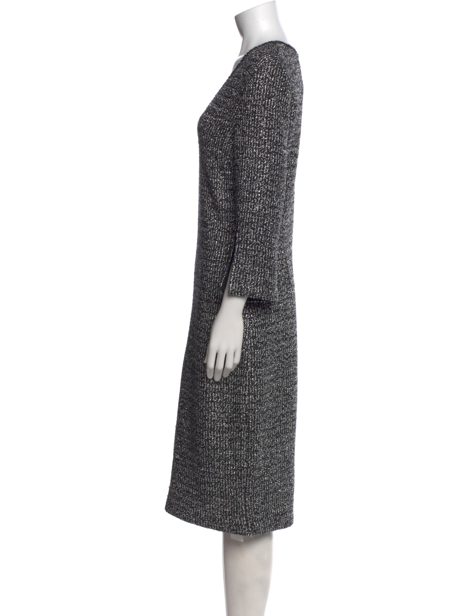 St. John Wool Midi Length Dress w/ Tags