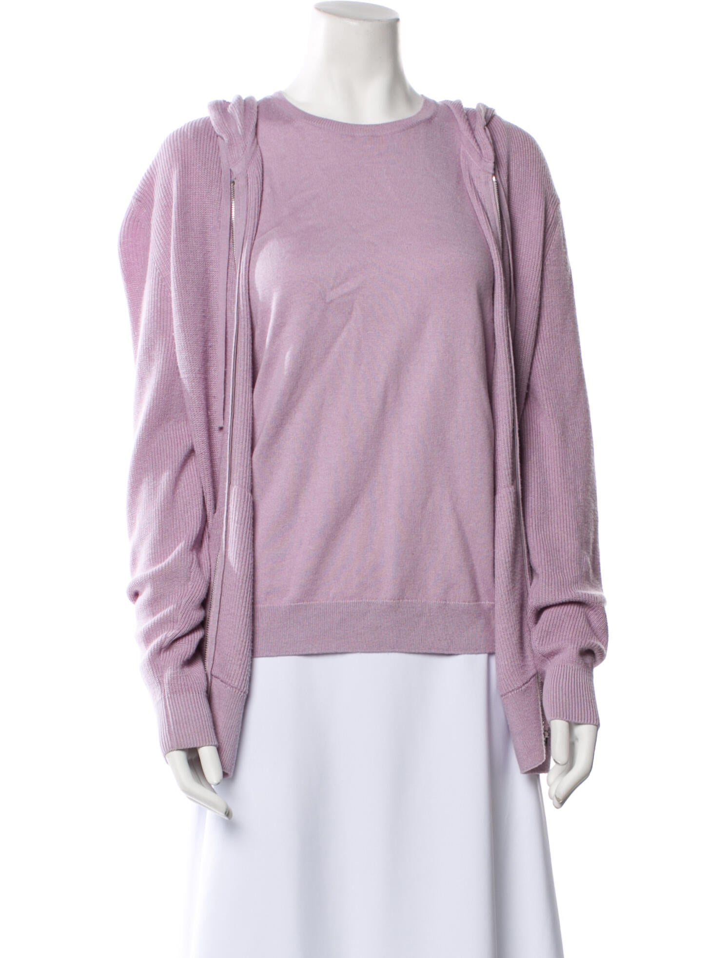 St. John Cardigan set Scoop Neck Sweater