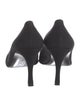 St. John Satin Crystal Embellishments Pumps
