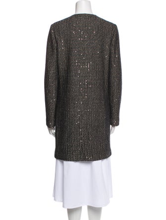 St. John Tweed Pattern Coat