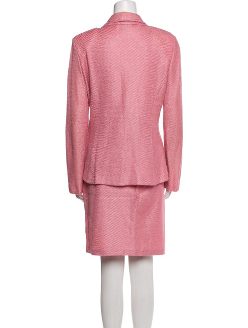 St. John Crystal Embellishments Skirt Set