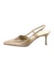 St. John Satin Slingback Pumps
