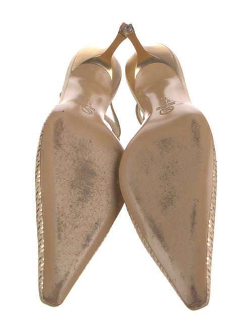 St. John Satin Slingback Pumps