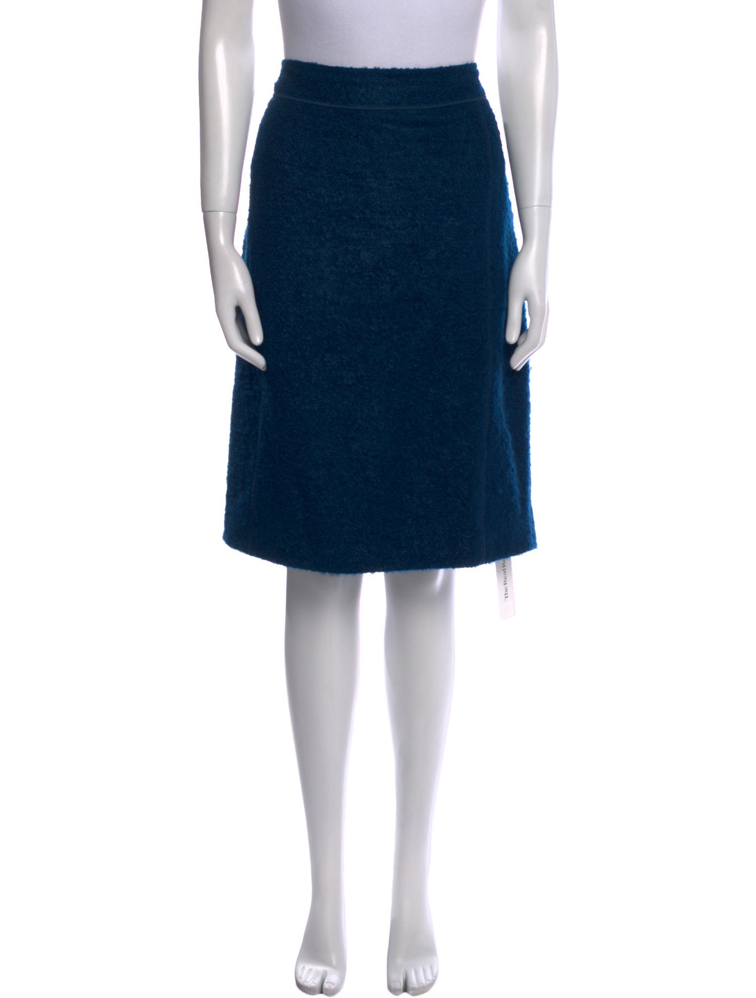 St. John Mohair Knee-Length Skirt
