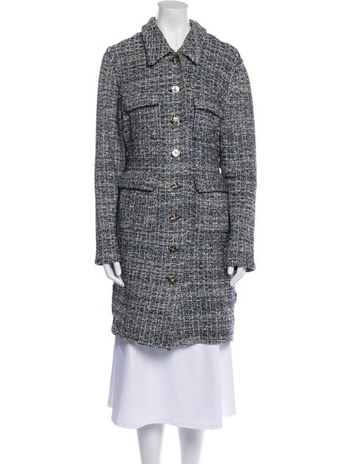 St. John Tweed Pattern Coat