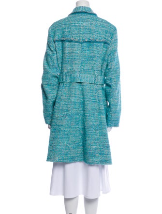 St. John Tweed Pattern Coat