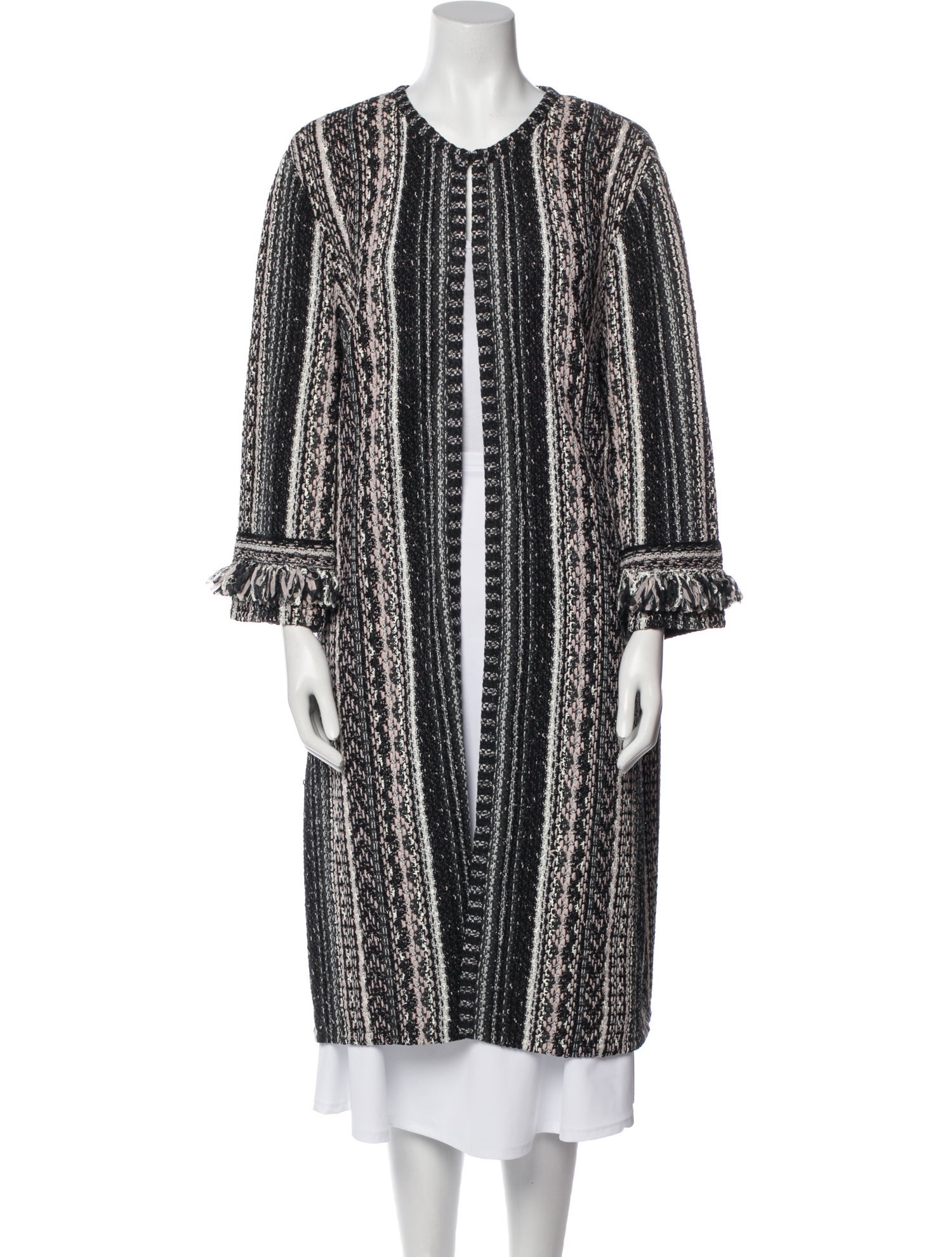 St. John Tweed Pattern Evening Jacket