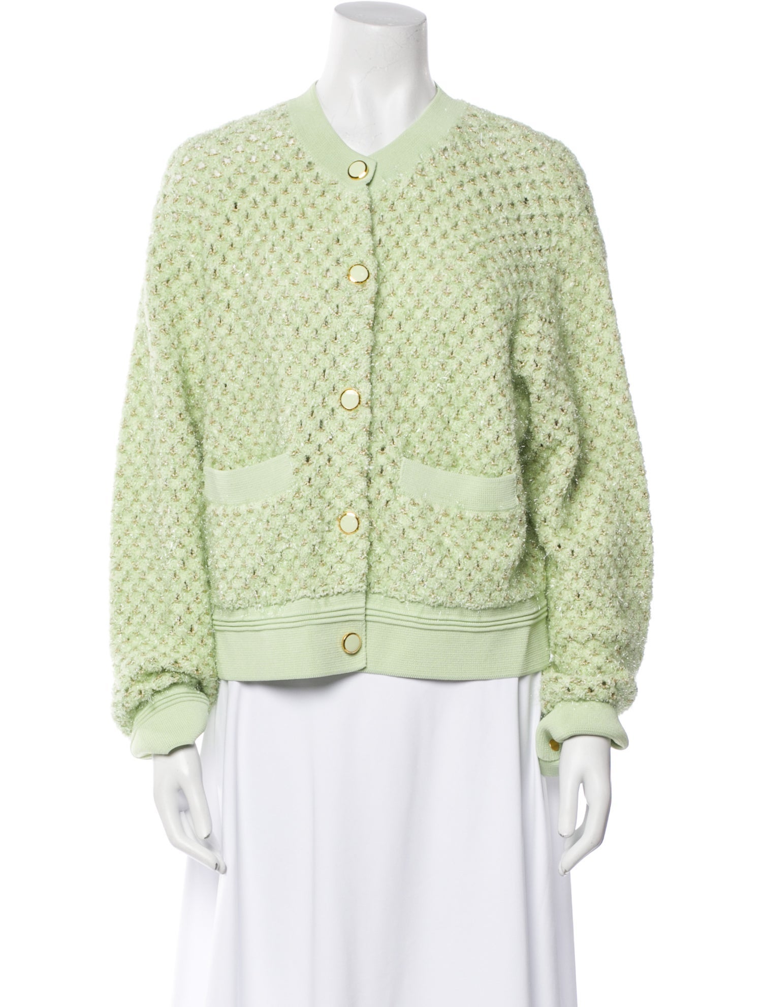 St. John Printed Bomber Jacket