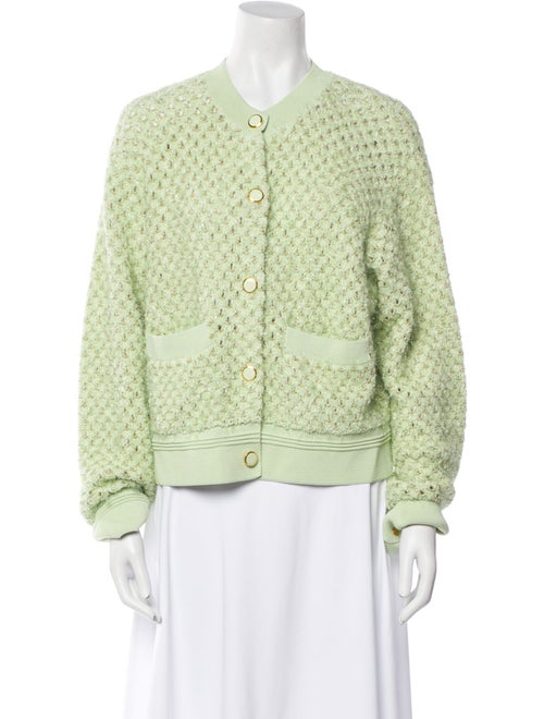 St. John Printed Bomber Jacket