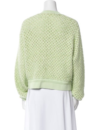 St. John Printed Bomber Jacket