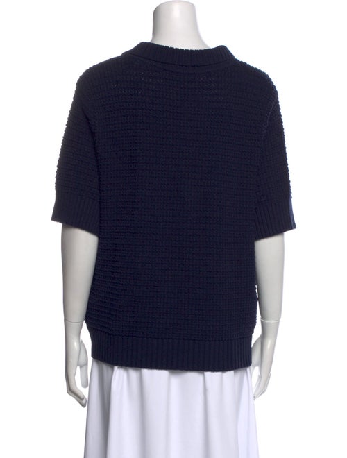 St. John V-Neck Short Sleeve Polo