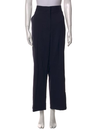 St. John Wool Wide Leg Pants