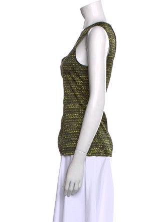 St. John Silk Cowl Neck Top