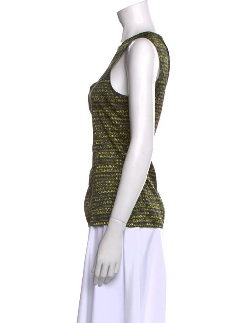 St. John Silk Cowl Neck Top