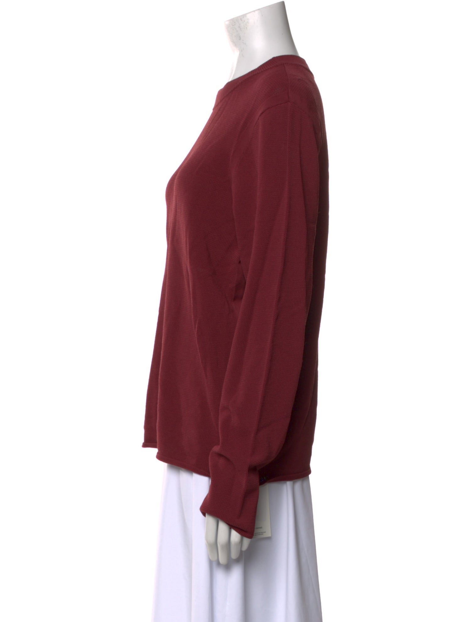 St. John Crew Neck Long Sleeve Sweatshirt