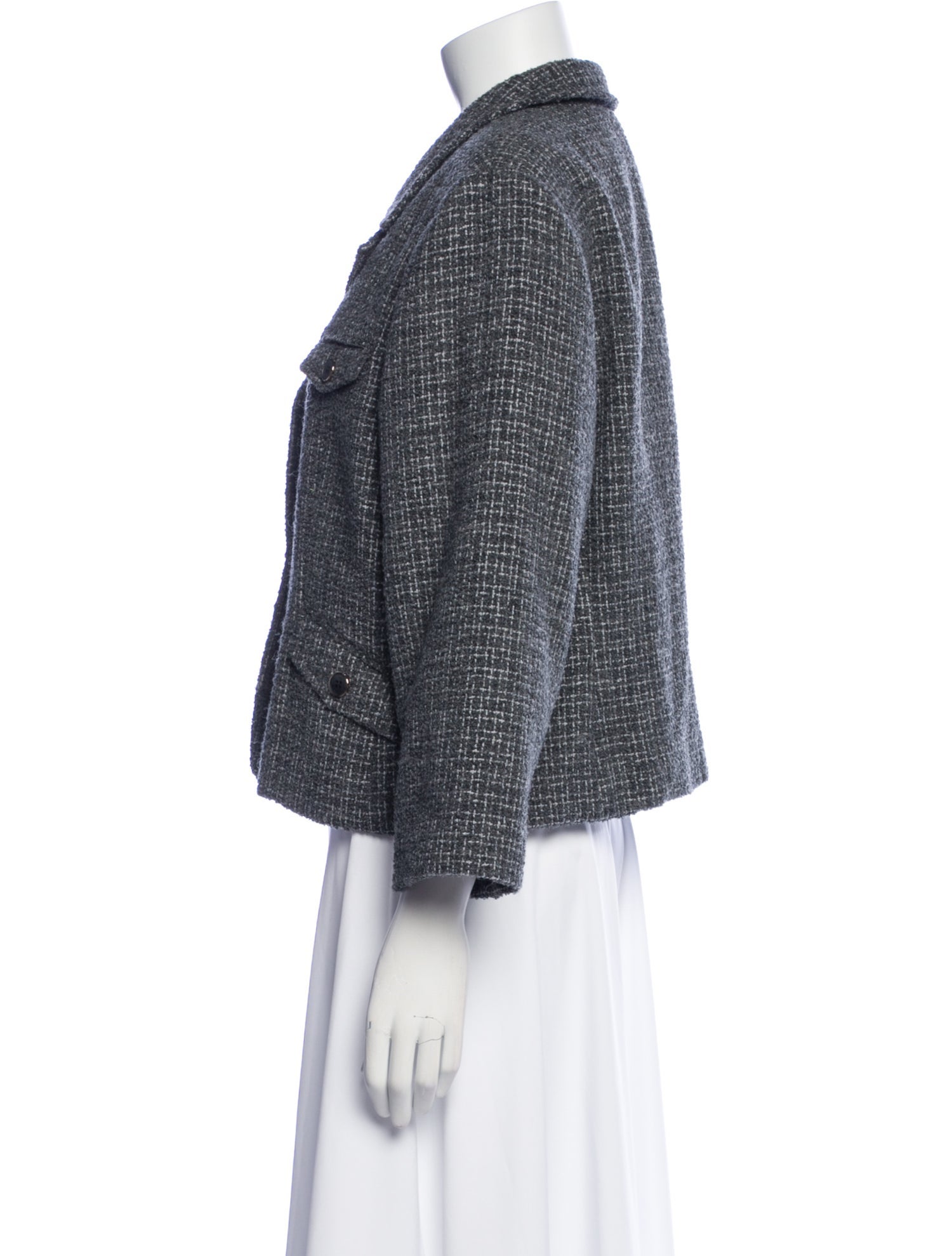 St. John Tweed Pattern Blazer w/ Tags