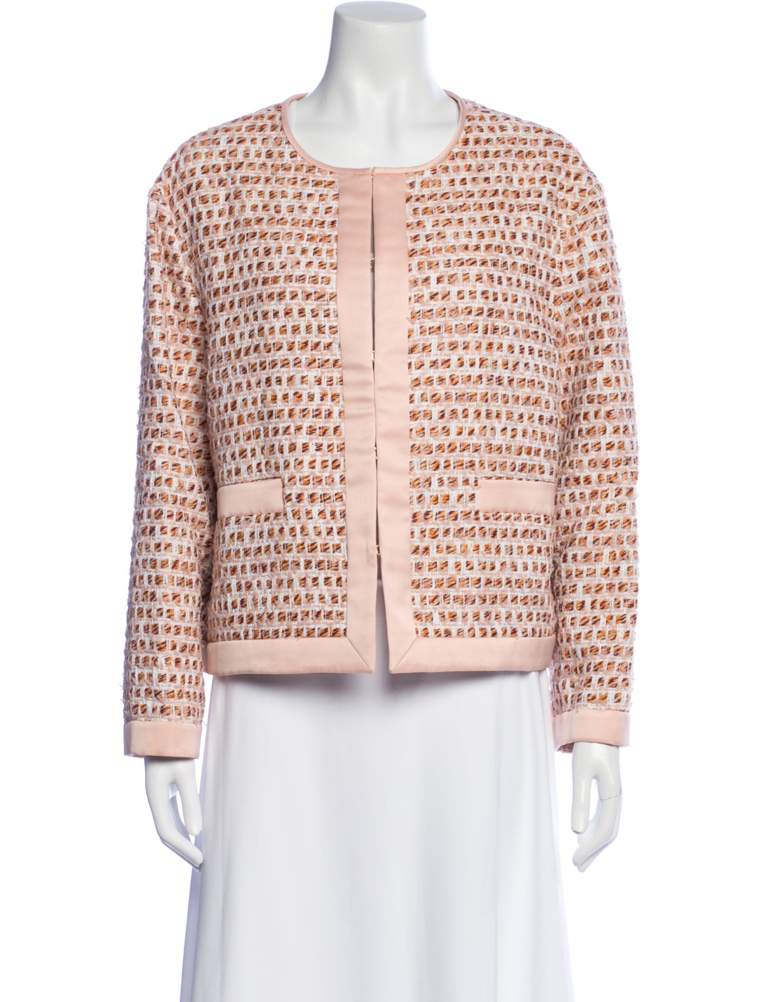 St. John Tweed Pattern Evening Jacket w/ Tags