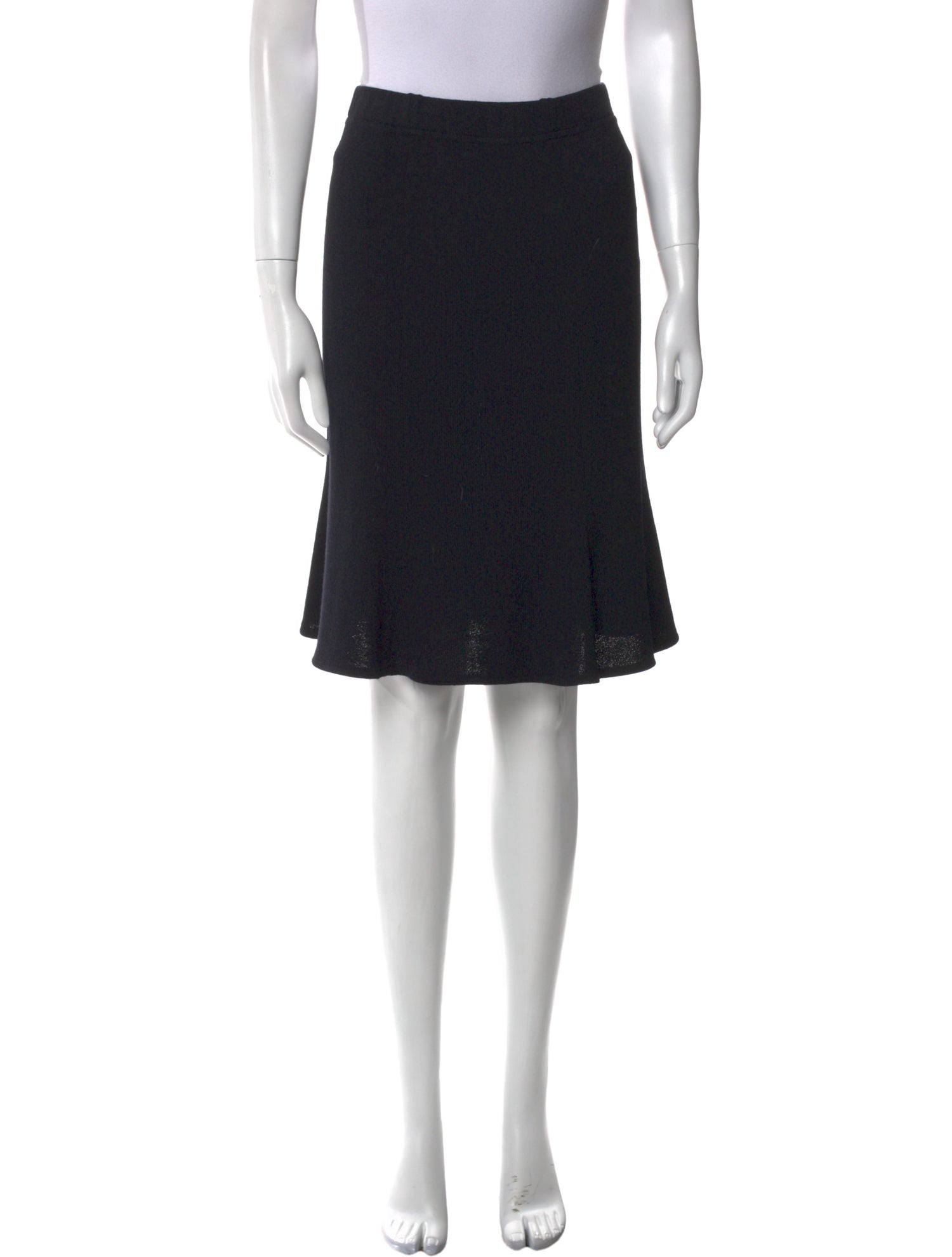 St. John Wool Knee-Length Skirt