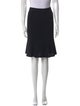 St. John Wool Knee-Length Skirt
