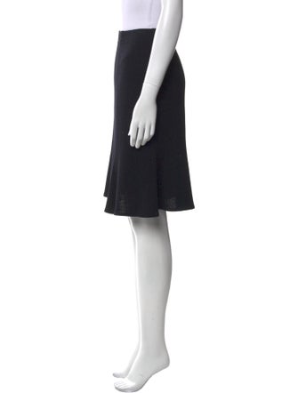 St. John Wool Knee-Length Skirt