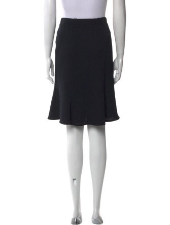 St. John Wool Knee-Length Skirt