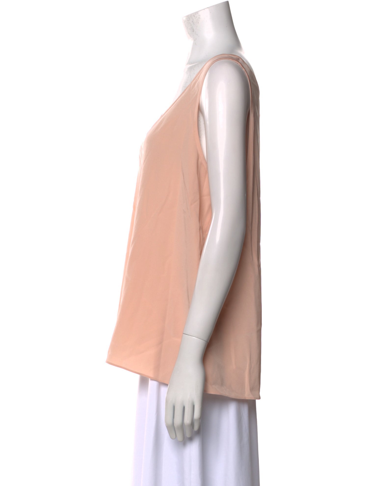 St. John Silk Scoop Neck Blouse w/ Tags