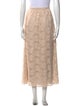 St. John Lace Midi Length Skirt