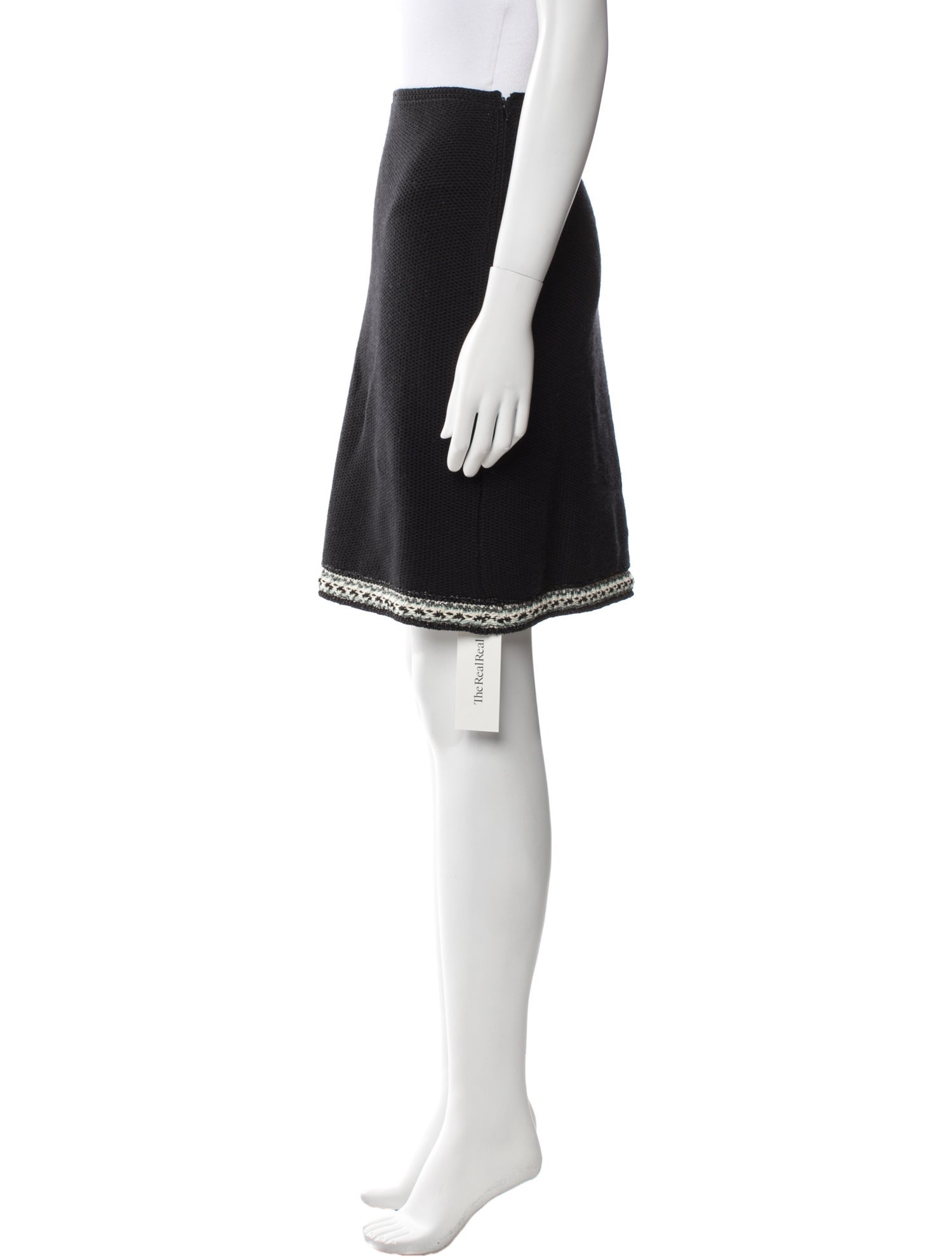 St. John Wool Knee-Length Skirt