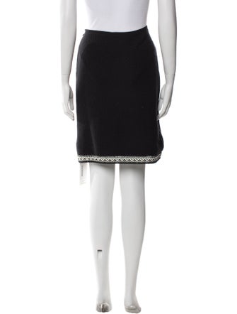 St. John Wool Knee-Length Skirt