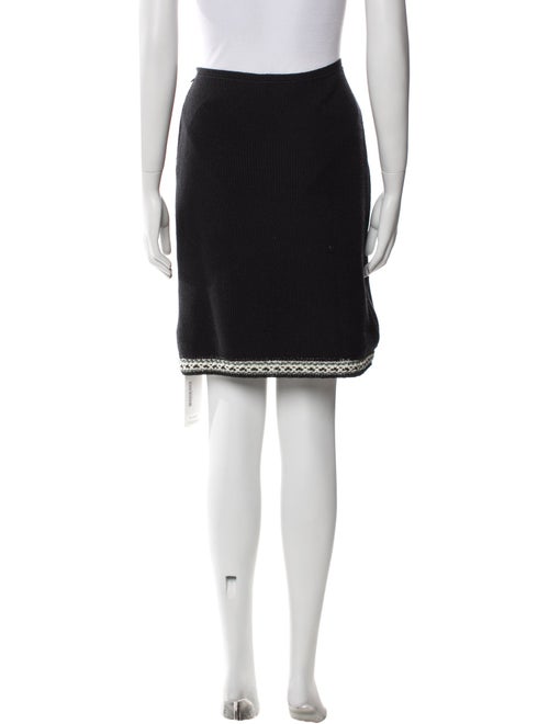 St. John Wool Knee-Length Skirt